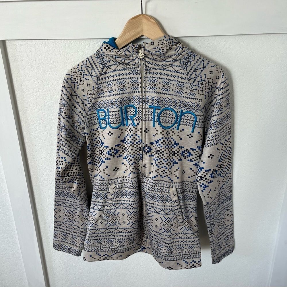 Burton Women's Medium Full-zip Hoody Sweatshirt
